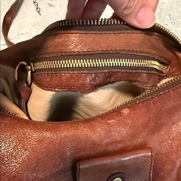 Chloe Brown Leather Women's Bag - Picture 7 of 9